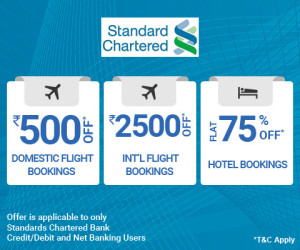 Standard Chartered Goibibo offer