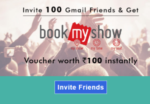 lenskart refer and earn Rs 100 bookmyshow voucher