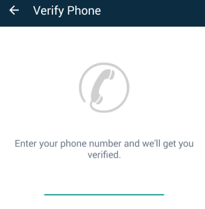 mesh app verify your mobile number