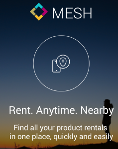 mesh rent anytime anywhere