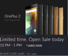 oneplus 2 open sale amazon 12-1 pm