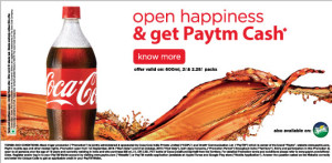 paytm coke sprite free paytm cash