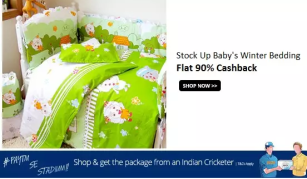 paytm flat 90 precent cashback