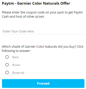 paytm garnier loot offer