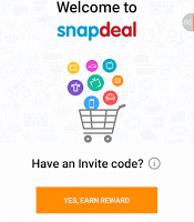 snapdeal register and get Rs 100 freecharge credits