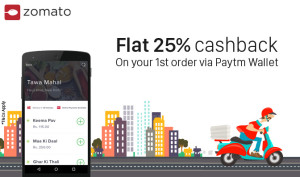 Zomato-paytm-25per-cashback-1st-order