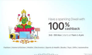 paytm 100 cashback sale