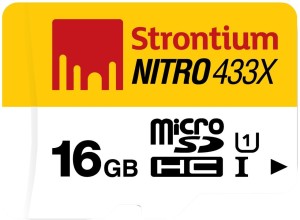 Amazon Strontium Nitro 16GB 65MB-s Class 10 UHS-1 microSDHC Card