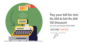 Freecharge- Pay bills on Freecharge and get Rs 300 discount on Snapdeal