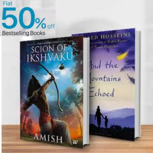 Paytm- Buy Best seller Books at flat 50 off  Extra cashback