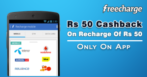 Peopleskart loot- Get 100 Freecharge cashback Coupon (New Users)