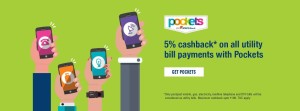 Pockets 5 cb on utility bill payments