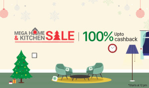 paytm mega home and kitchen sale get upto 100 cashback 18-20 dec