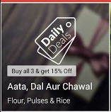 peppertap atta dal chawal 15 off