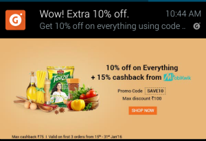 GROFERS OFFER