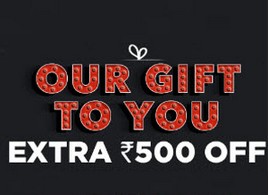 Jabong Rs 500 off on Rs 1499