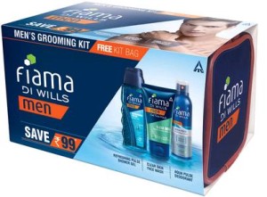 Paytm- Fiama Di Wills Men Grooming Kit Get Free Kit bag 