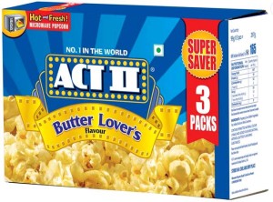 Snapdeal- ACT II Butter Lover's Flavour Microwave Popcorn