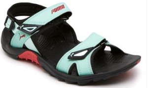 Snapdeal- Puma Vesta Sdl Turquoise Black Floater Sandal