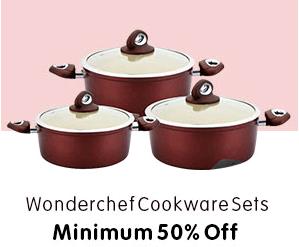 Snapdeal- Wonderchef Cookware & Bakeware 