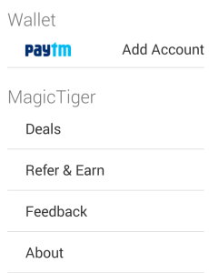 magictiger app refer and earn Rs 50 paytm cash