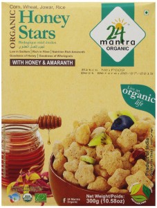 Amazon- 24 Mantra Organic Honey Stars