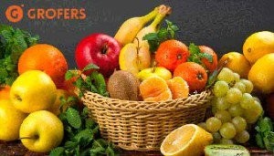 Grofers- Get Flat Rs.50 off on purchase of Rs.300 or More on Grocery + Extra 20% Cashback via Mobikwik