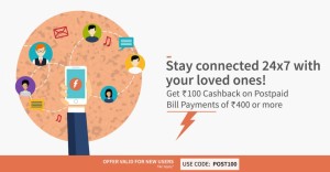 freecharge-100rs-cb-on-400-postpaid-payment