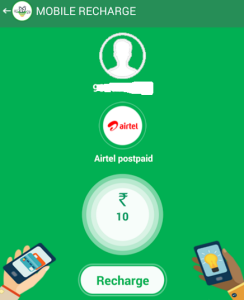 recharge nestham do free recharge of Rs 10