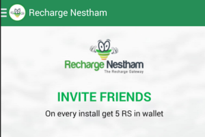 recharge nestham refer and get Rs 5 per friend