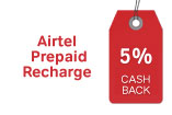 Airtel Money app Get 5 cb on prepaid recharges