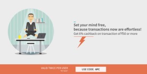 Freecharge Get 6 cb on recharge or bill payment (All users)