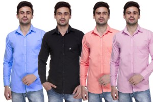 Paris Polo Combo Of 4 Solid Shirts