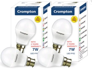 Snapdeal- Buy Crompton 7W (Pack Of 2) Cool Day LED Bulb