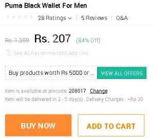 Snapdeal- Puma Black Wallet1