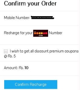 Talkcharge- Get Flat Rs 10 Cashback on Rs 101