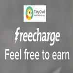 TinyOwl App– Get Flat 25% Cashback on Food orders via FreeCharge Wallet