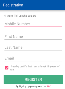 askmepay register for a new account