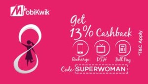 mobikwik-13per-cb-offer-womens-day-offer