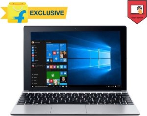 Acer One 10 S1001-19p0 NT.G86SI.002 Intel Atom Quad Core - (2 GB DDR3 32 GB EMMC HDD Windows 10) 2 in 1 Laptop at Rs 12990 only flipkart