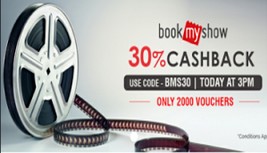 Crownit- Get 30 cb on bookmyshow voucher