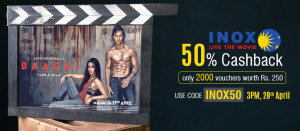 Crownit- Get 50 cb on INOX voucher