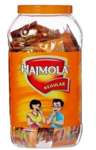 Dabur Hajmola Regular - 160 Sachets (jar) Rs 90 amazon