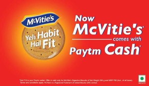 McVitie Rs 15 Paytm offer