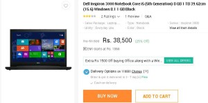 Snapdeal- Buy Dell Inspiron 3000 Notebook1