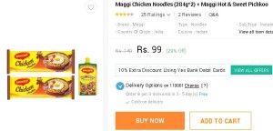 Snapdeal- Buy Maggi Chicken Noodles1