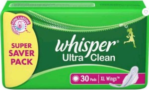 Snapdeal-Whisper Ultra Clean XL Wings (30 pads)