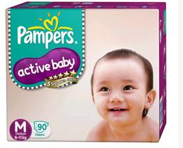 Snapdeal - Pamper Active Baby Diaper