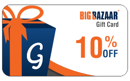 bigbazaar gift cards 5 off on giftscombo + 10 cashback via mobikwik