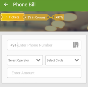 crownit mobile recharge or bill payment